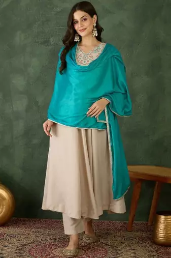 Chiku rayon embroidery suit