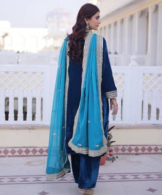 Rama ethnic heavy suit  3