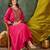 Gajri vichitra silk embroidery work  suit