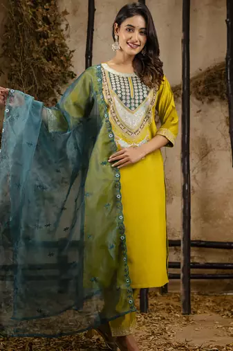 viscose rayon embroidered salwar kameez