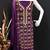 lavender embroidered georgette salwar kameez for festive occasions