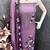 purple embroidered georgette salwar kameez for festive wear
