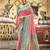 pink color kanjivaram silk blend ethnic fancy meenakari designer saree