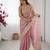 pink color fendy chiffon fabric beautiful embroidered saree