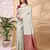 grey art silk fabric beautiful woven designer saree