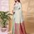 grey art silk fabric beautiful woven designer saree