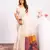 off white color banarasi art silk fabric designer partywear saree