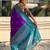 purple color soft silk blend woven designer saree for ceremonial looks
