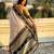 cream color soft silk blend woven designer saree for ceremonial looks