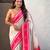 cream color soft silk blend woven designer saree for ceremonial looks