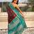 coffee color soft silk blend woven designer saree for ceremonial looks