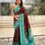 coffee color soft silk blend woven designer saree for ceremonial looks