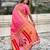 baby pink color soft silk blend fabric  woven paithani designer cultural rich saree