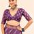 lavender color cotton art silk fabric designer digital printed saree