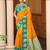 yellow color ethnic woven designer partywear saree