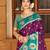 wine color ethnic woven designer partywear saree