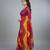 Multicolor embroidered viscose saree