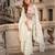 white chinon silk shrug suit - full stitched free size