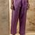 lavender embroidered kurta pant set with dupatta
