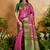 pink elegant handloom weaving paper silk blend saree