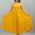 yellow shoulder straps fit & flare midi dress