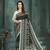 Black or foil  printed saree with blouse