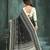 Black or foil  printed saree with blouse