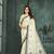White or foil  printed saree with blouse
