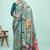 multicolor or premium printed saree with blouse