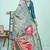 multicolor or premium printed saree with blouse