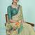 multicolor or premium printed saree with blouse