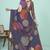 multicolor or premium printed saree with blouse