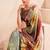 multicolor or premium printed saree with blouse