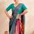 multicolor or premium printed saree with blouse