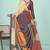 multicolor or premium printed saree with blouse
