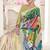 multicolor or premium printed saree with blouse