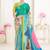 multicolor or premium printed saree with blouse