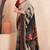 multicolor or premium printed saree with blouse