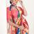 multicolor or premium printed saree with blouse