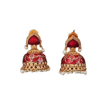 laxmi god south indian temple jewellery necklace set 4