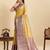 designer saree for women with classic soft silk blend yellow saree comes along with unstiched blouse piece