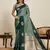classic indian light green soft silk blend saree for women with unstiched blouse piece