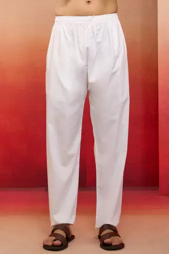 men   s white cotton millennium aligarh kurta