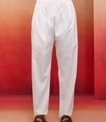 men’s white cotton millennium aligarh kurta