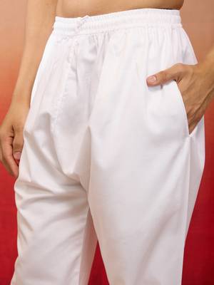 men   s white cotton millennium aligarh kurta 2