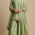 Green Embroidered Silk Sharara Set