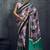 satin lilac printed casual saree
