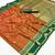 rust weaving work tussar art silk festival contemporary saree