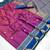 purple weaving work tussar art silk festival contemporary saree
