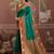 green weaving work tussar art silk festival contemporary saree